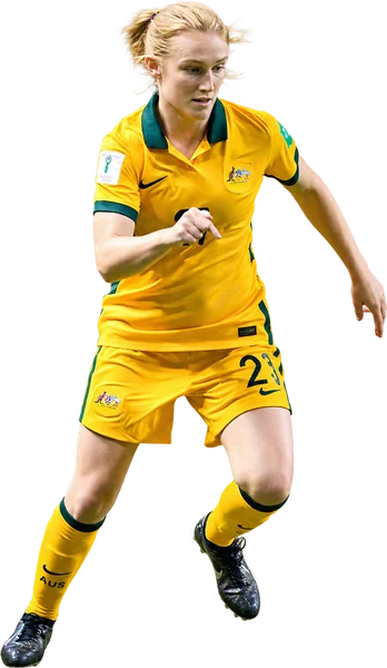 Abbey Lemon con la camiseta de la selección de Australia