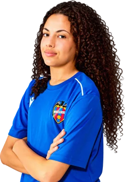 Ágatha Basilio cuando entrenaba con Global Football Total